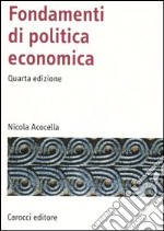 Fondamenti di politica economica libro