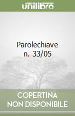 Parolechiave n. 33/05 libro