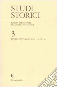 Studi storici (2005). Vol. 3 libro