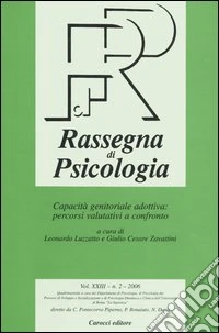 Rassegna di psicologia (2006). Vol. 2 libro