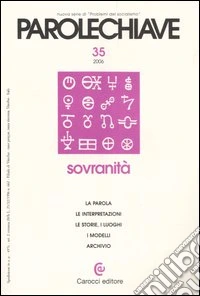 Parolechiave (2006). Vol. 35: Sovranità