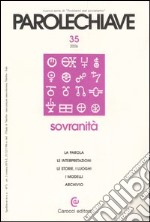 Parolechiave (2006). Vol. 35: Sovranità libro