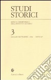 Studi storici (2006). Vol. 3 libro