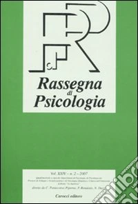 Rassegna di psicologia (2007). Vol. 2 libro