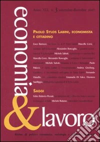 Economia & lavoro (2007). Vol. 3 libro