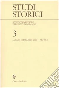 Studi storici (2007). Vol. 3 libro