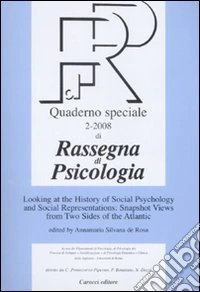 Rassegna di psicologia. Quaderno speciale (2008). Ediz. inglese. Vol. 2 libro
