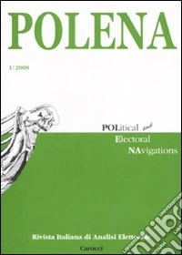Polena. Rivista italiana di analisi elettorale (2008). Vol. 1 libro