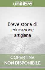 Breve storia di educazione artigiana libro