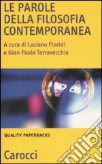 Le Parole della filosofia contemporanea libro