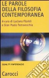 Le Parole della filosofia contemporanea libro