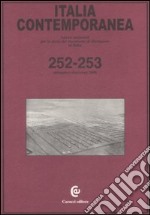 Italia contemporanea vol. 252-253 libro