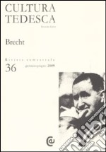 Cultura tedesca. Vol. 36: Brecht libro