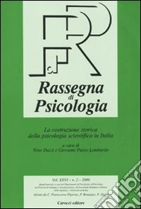 Rassegna di psicologia (2009). Vol. 2 libro