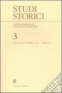 Studi storici (2010). Vol. 3 libro