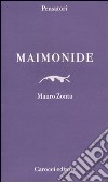 Maimonide libro di Zonta Mauro