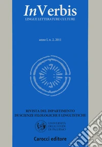 Inverbis. Lingue letterature culture (2011). Vol. 2 libro