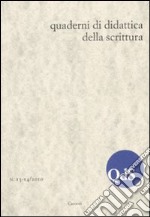 QdS. Quaderni di didattica della scrittura vol. 13-14 (2010) libro