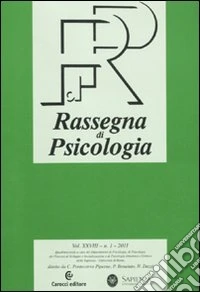 Rassegna di psicologia (2011). Vol. 1 libro