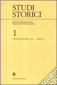 Studi storici (2012). Vol. 1 libro