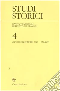 Studi storici (2012). Vol. 4 libro