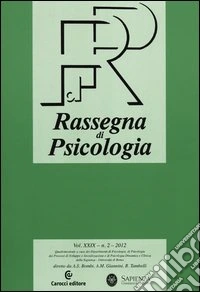 Rassegna di psicologia (2012). Vol. 2 libro