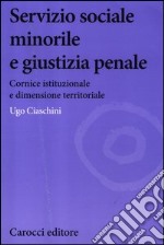 Servizio sociale minorile e giustizia penale. Cornice istituzionale e dimensione territoriale libro