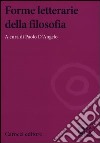 Forme letterarie della filosofia libro