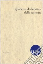 QdS. Quaderni di didattica della scrittura (2013). Vol. 19 libro