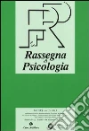 Rassegna di psicologia (2013). Vol. 3 libro
