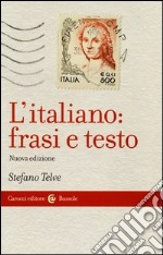 L'italiano: frasi e testo libro