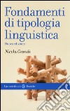 Fondamenti di tipologia linguistica libro