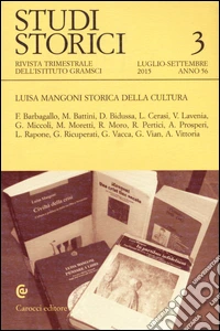 Studi storici (2015). Vol. 3 libro