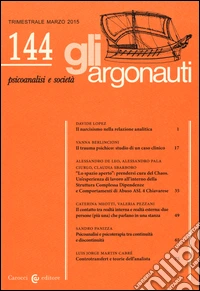 Gli argonauti (2015). Vol. 144 libro