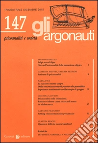 Gli argonauti (2015). Vol. 147 libro