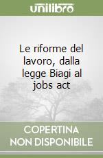 Le riforme del lavoro, dalla legge Biagi al jobs act libro