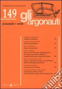 Gli argonauti (2016). Vol. 149 libro