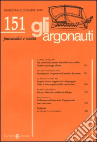 Gli argonauti (2016). Vol. 151 libro