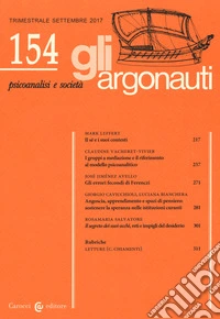 Gli argonauti (2017). Vol. 154 libro