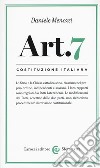 Costituzione italiana: articolo 7 libro