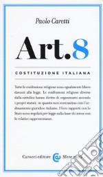 Costituzione italiana: articolo 8 libro