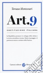 Costituzione italiana: articolo 9 libro