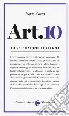 Costituzione italiana: articolo 10 libro