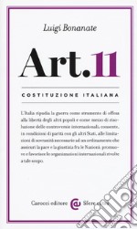 Costituzione italiana: articolo 11 libro