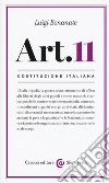 Costituzione italiana: articolo 11 libro
