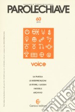 Parolechiave (2018). Vol. 2: Voice libro