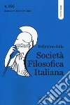 Bollettino della società filosofica italiana. Nuova serie (2018). Vol. 3 libro
