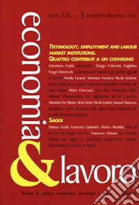 Economia & lavoro (2019). Vol. 3 libro