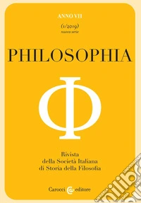 Philosophia (2019). Vol. 1 libro