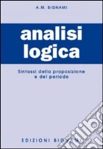 Analisi logica libro